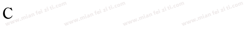 Century Old Style W字体转换